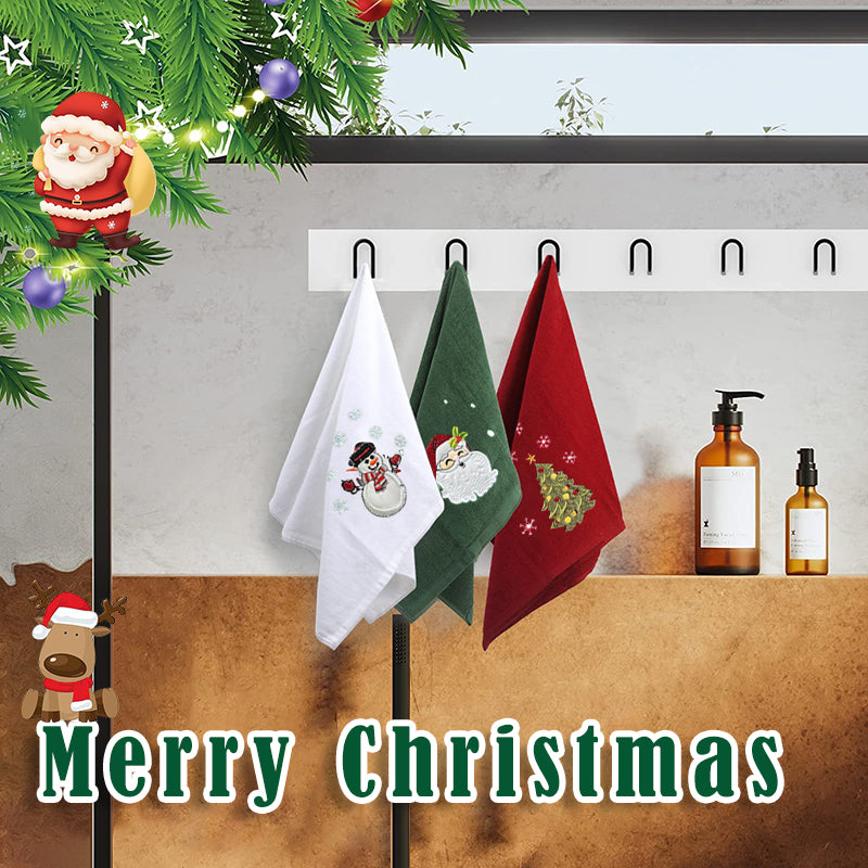 New Year Towel Classic, Christmas Hand Towels Set