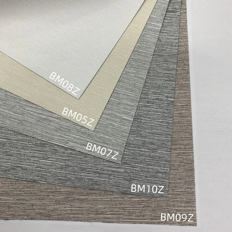 Polyester Wireless Zigbee Electric Automatic Smart Window Shade Motorized Roller Blind