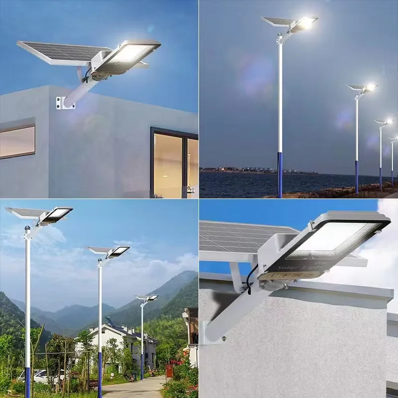 Aluminum 8000mah High Power Solar Light Outdoor Street Light or Garage wall lamp