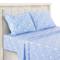 Lux Decor 4-Piece Paisley Bed Sheet Set – Soft Brushed Microfiber Sheets