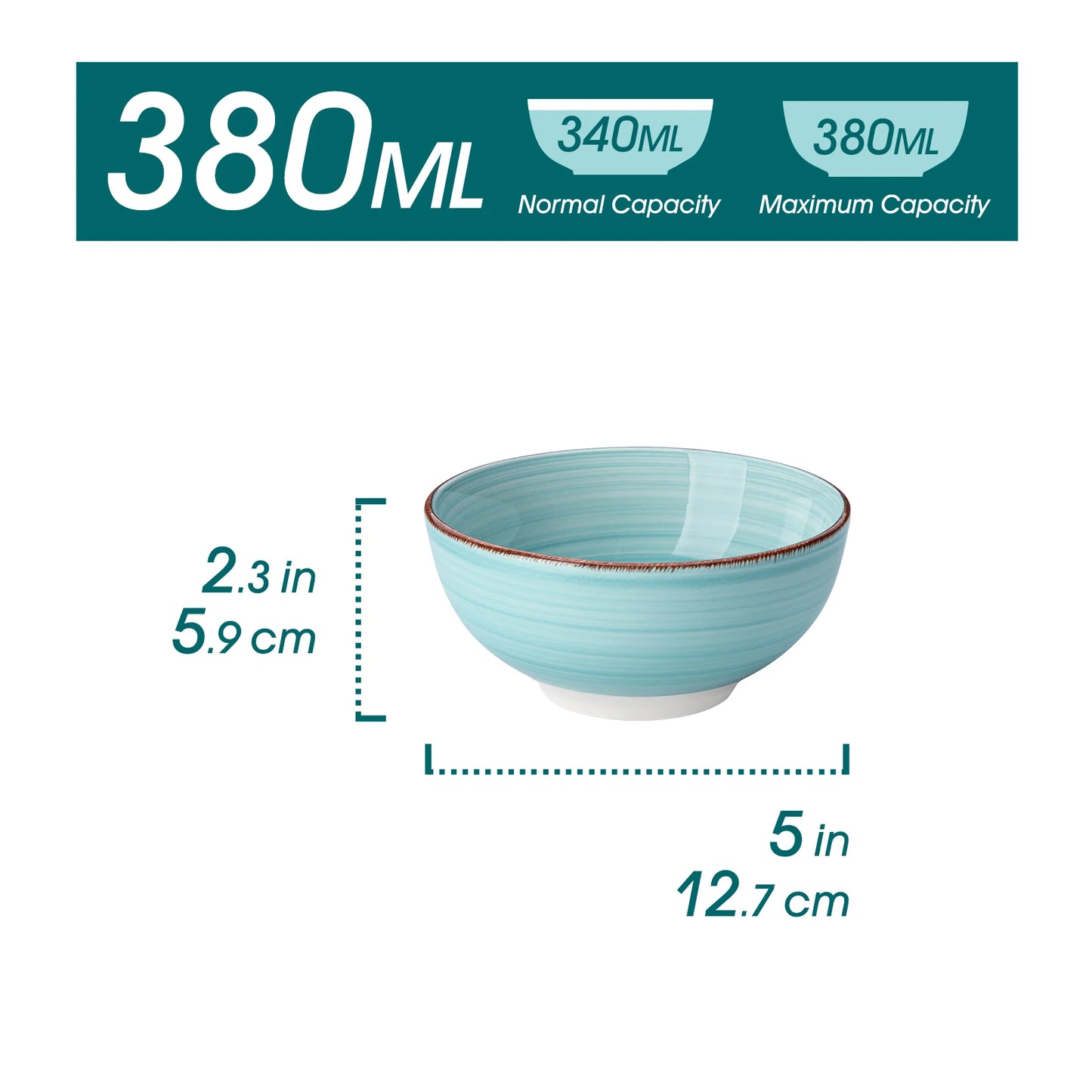 Porcelain Vintage  Ceramic Bowl Set