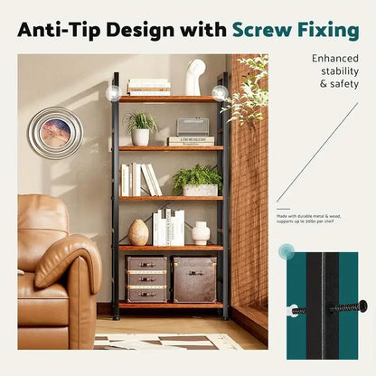Heavy Duty 5/6-Tier Metal Storage Shelving Unit
