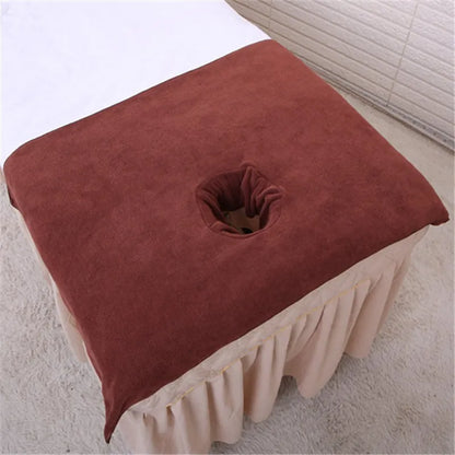 Beauty Salon Bath Towel Bed W / Hole Massage Sheet Physiotherapy Big