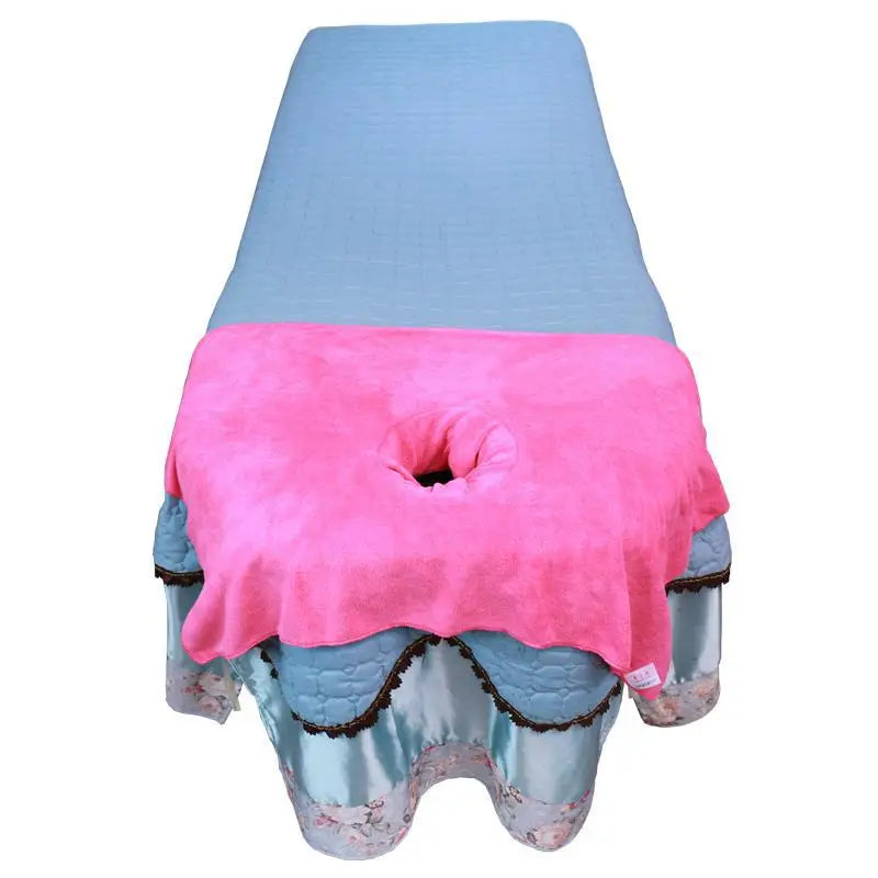 Beauty Salon Bath Towel Bed W / Hole Massage Sheet Physiotherapy Big