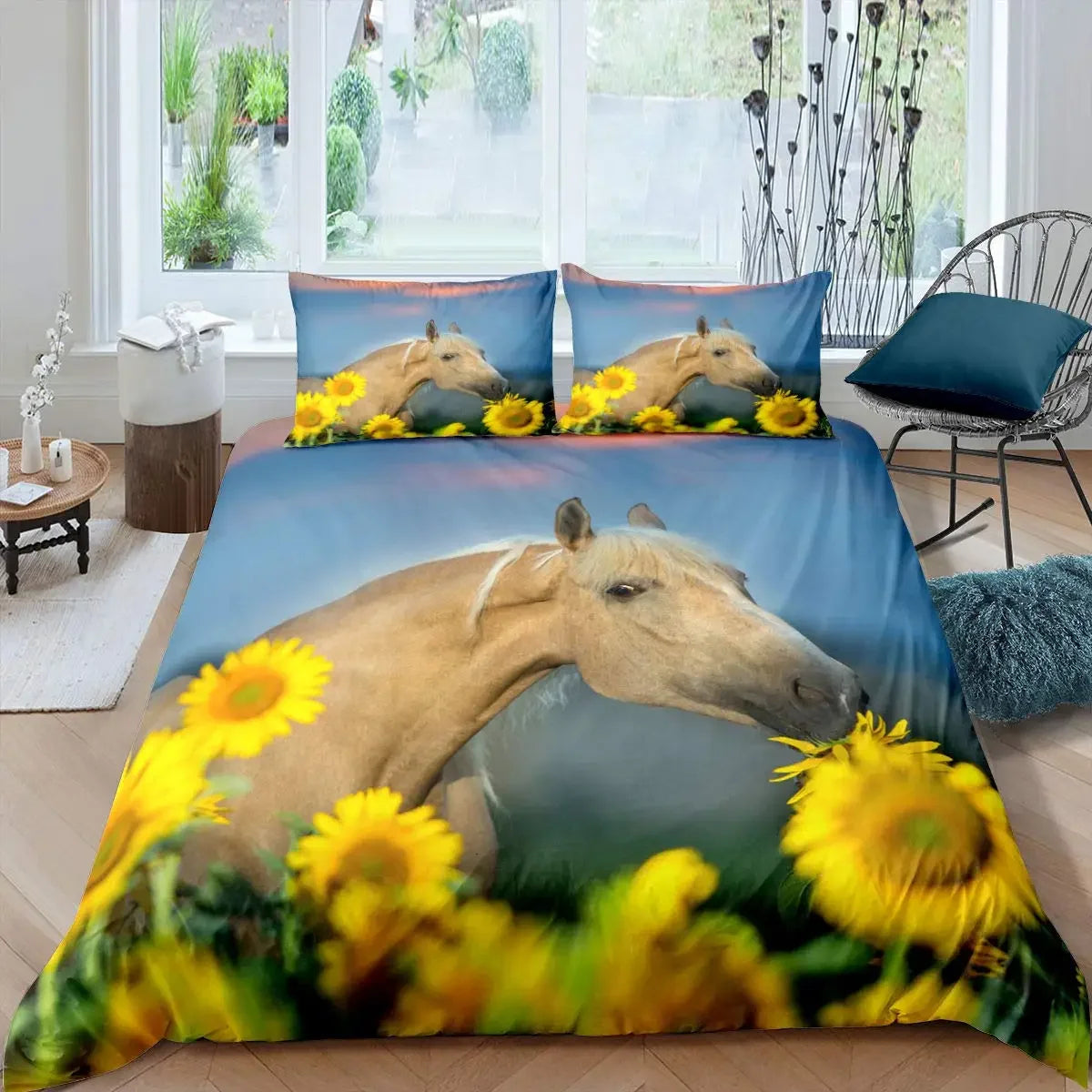 Luxury 3D Bedding Set Europe Queen King Double Duvet Cover Set