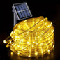 Outdoor Solar Tube Rope Led Light Garden Fairy String Light