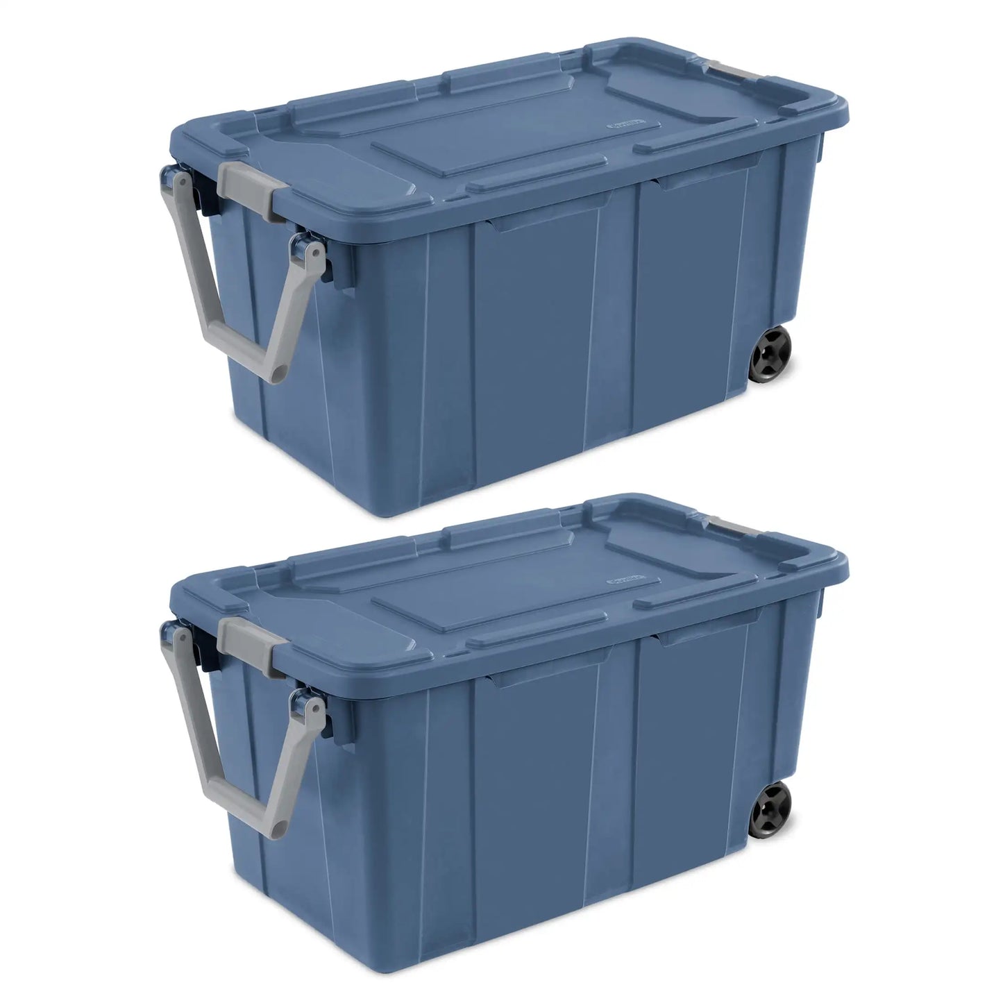 Sterlite Extra Large Storage Bin, 40 Gallon Wheeled Plastic Storage