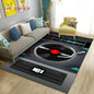3D Classical Music Vintage Vinyl Record Area Rug, Carpet Rug for Living Room