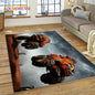 Monster Truck Monster Jam Cartoon Rug Carpet