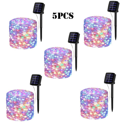 LED Solar Light Outdoor Garden Fairy String Light Led Twinkle