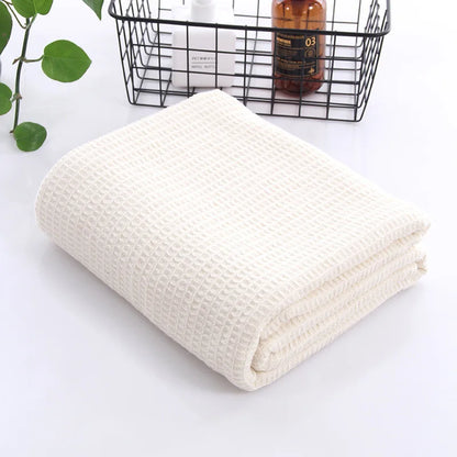 Waffle Bath Sheet Body Towel for Adults, Bath Towel
