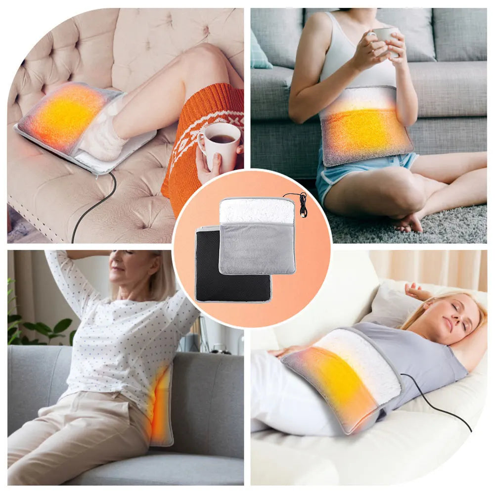 Winter Electric Foot Heating Pad USB Household Feet Warmer