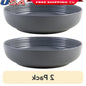 2/ Stoneware Dinner Bowls Dishwasher Safe Microwave Safe