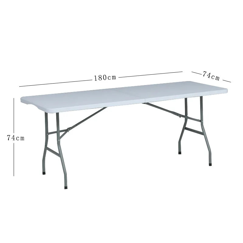 Outdoor Travel Portable Folding Table HDPE Dining Table