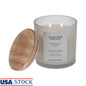 Cashmere Teak Scented Candle Burn Time 40 Hours