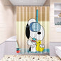 Snoopy Anime Shower Curtain, Bathroom Accessories