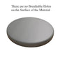 Premium Memory Foam Round Cushion PU Leather