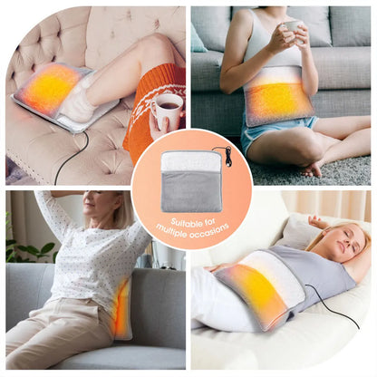 Winter Electric Foot Heating Pad USB Household Feet Warmer