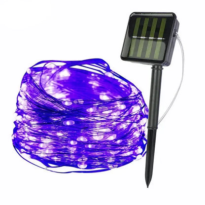 Solar Led Fairy Light Outdoor Festoon Led Waterproof Garland String Lights