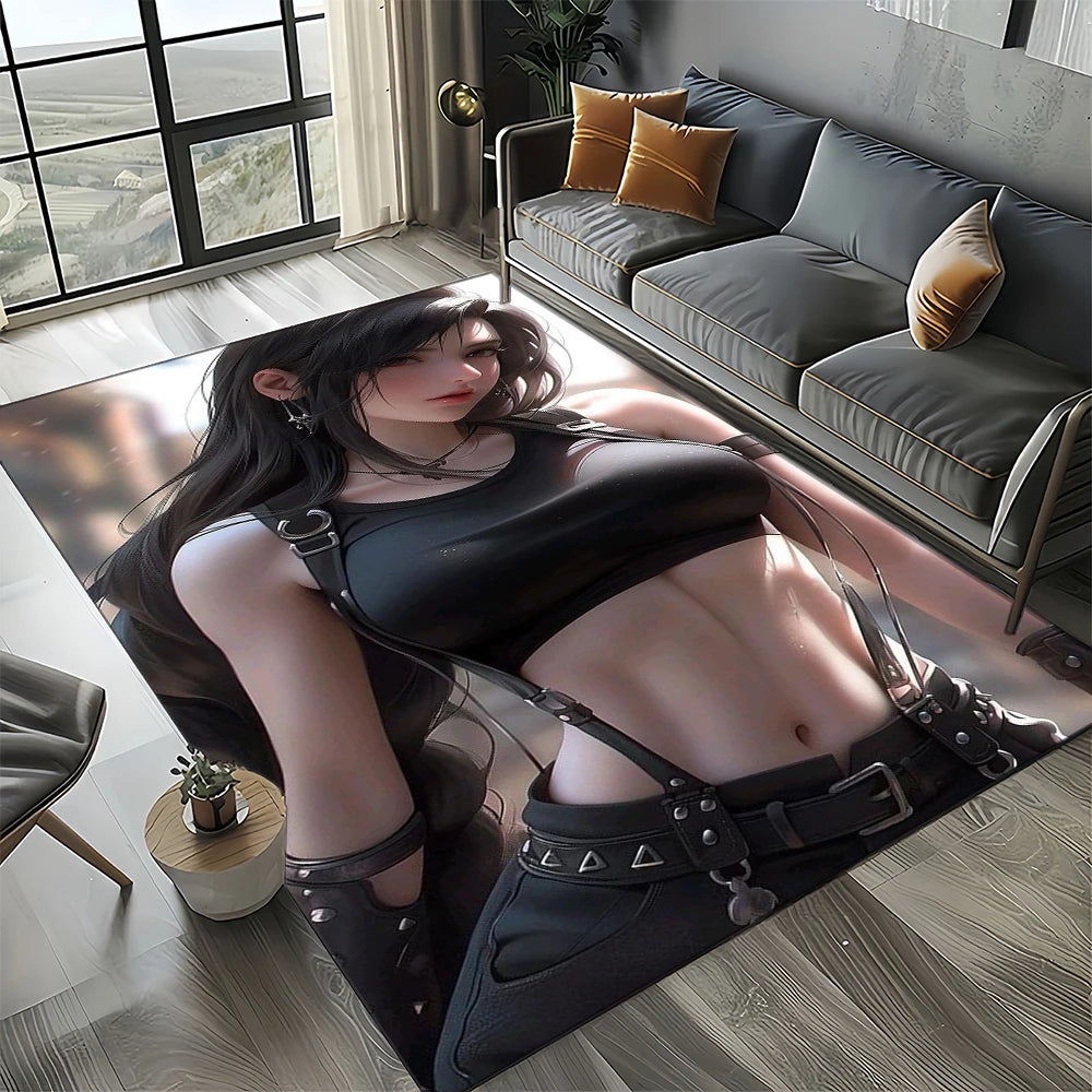 2025 New Style Final Fantasy Games Cloud Tifa Aerith Carpet