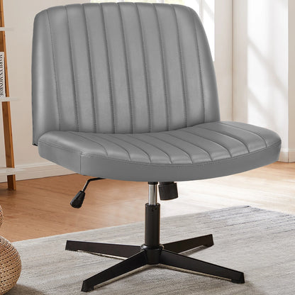 JHK Cross Legged Office Living Room Rocking Gaming Chair Adjustable Swivel