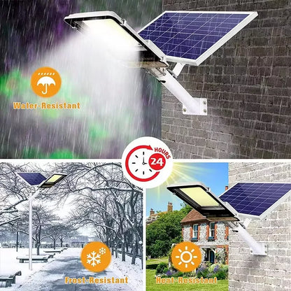Aluminum 8000mah High Power Solar Light Outdoor Street Light or Garage wall lamp