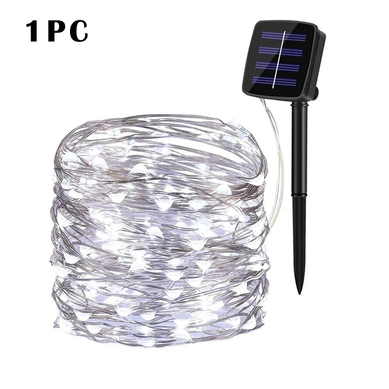 LED Solar Light Outdoor Garden Fairy String Light Led Twinkle