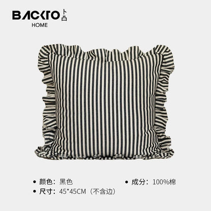 Candy Series 100% Cotton Pillowcase Nordic Style Sofa Living Room