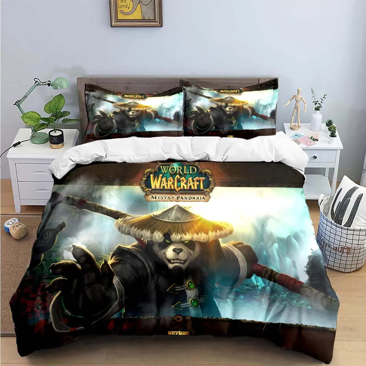 Hot Fashion 3D Game W-Warcraft Print Bedding Sets Bed Supplies