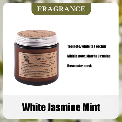 Smokeless Aromatic Scented Candle Handmade Soybean Wax Candles