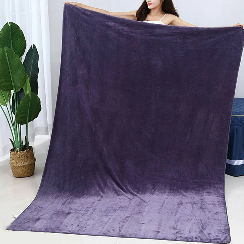 Soft Beauty Salon Steaming Bed Sheet Bath Towels for Adults Baths