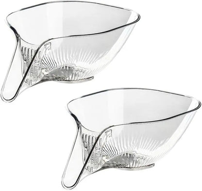 2PCS Multi-functional Drain Basket Colander Kit