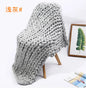 Handmade Chunky Knit Blanket Large