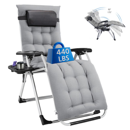 MCQ Zero Gravity Cushioned Lounge Chair