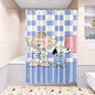 Snoopy Anime Shower Curtain, Bathroom Accessories
