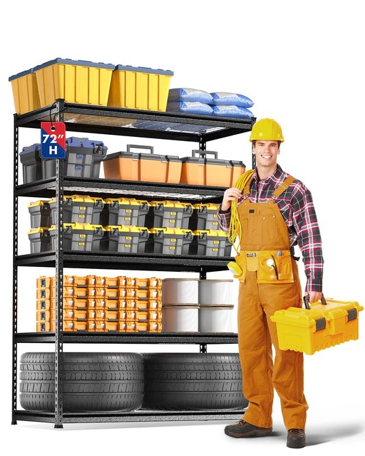 3/4/5-Tier Metal Storage Rack