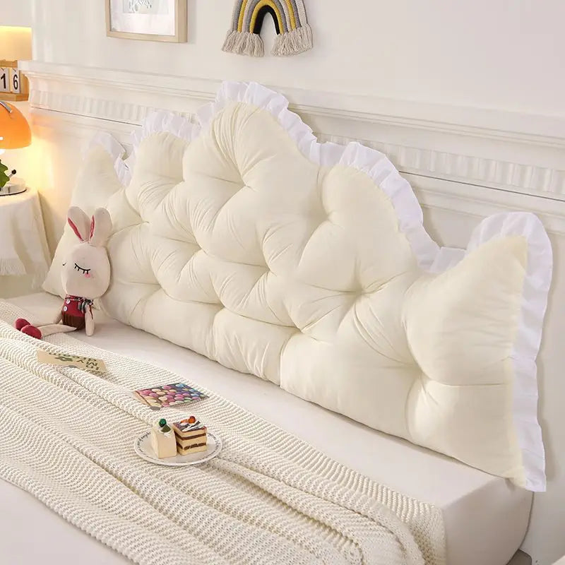 Lace Headboard Soft Cushion Nordic Style Pillow