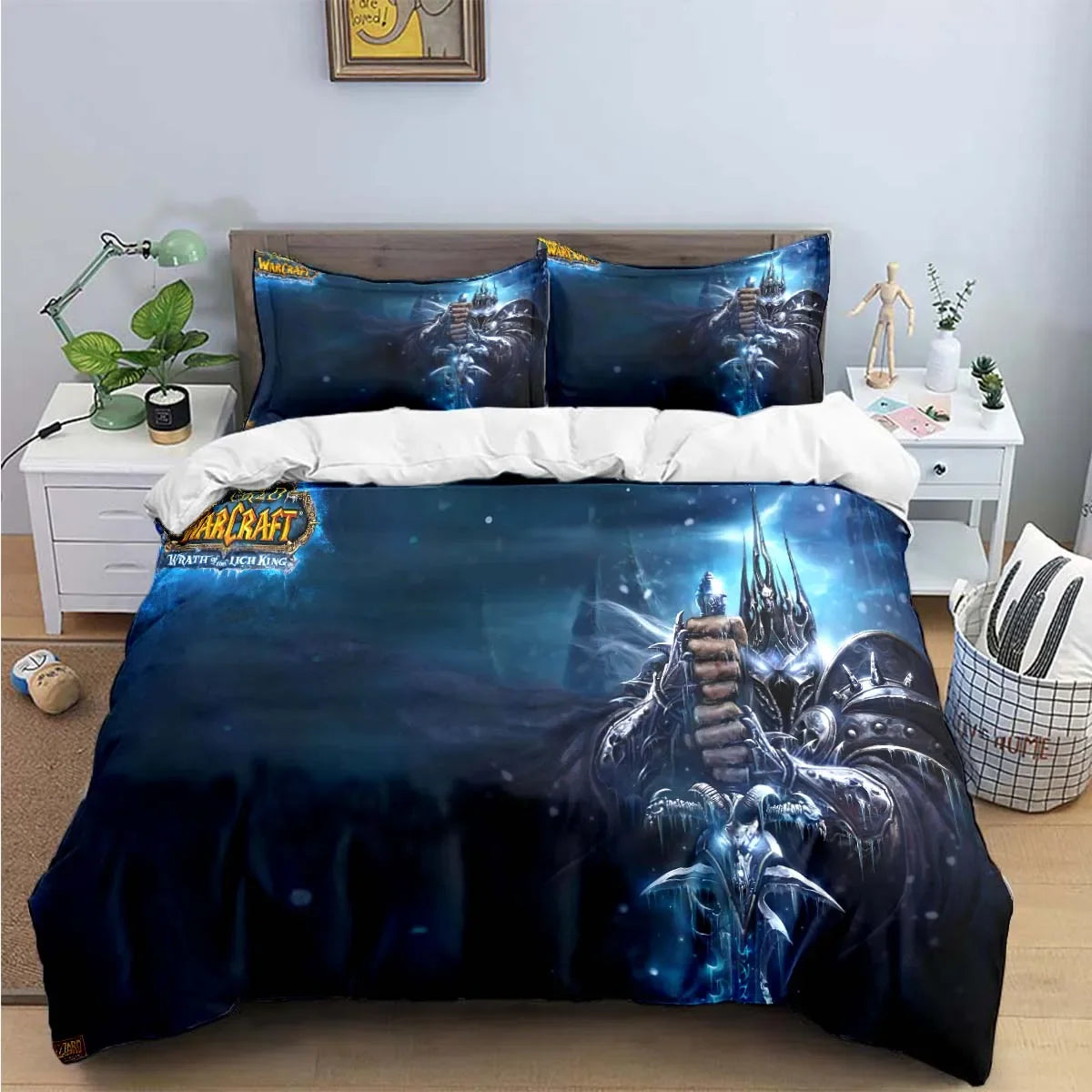 Hot Fashion 3D Game W-Warcraft Print Bedding Sets Bed Supplies