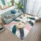 Nordic Minimalist Style Carpets for Living Room Teenager Room