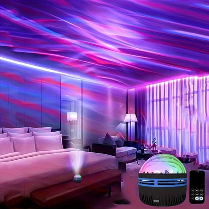 LED Galaxy Projection Light, 2-in-1 Northern Light Projector