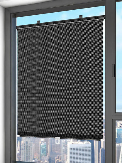 Universal Roller Blinds Nail-free Suction Cup Sunshade Easy to Install