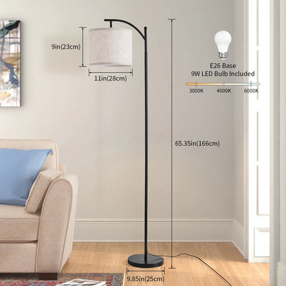 Floor Lamp for Living Room with 3 Color Temperatures