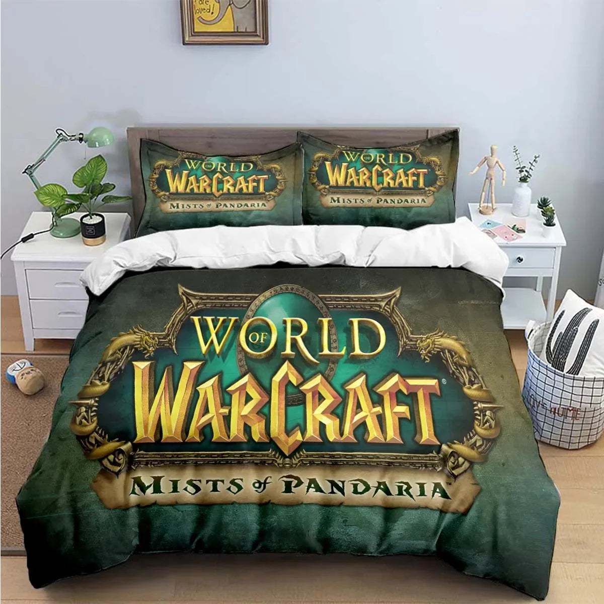 Hot Fashion 3D Game W-Warcraft Print Bedding Sets Bed Supplies