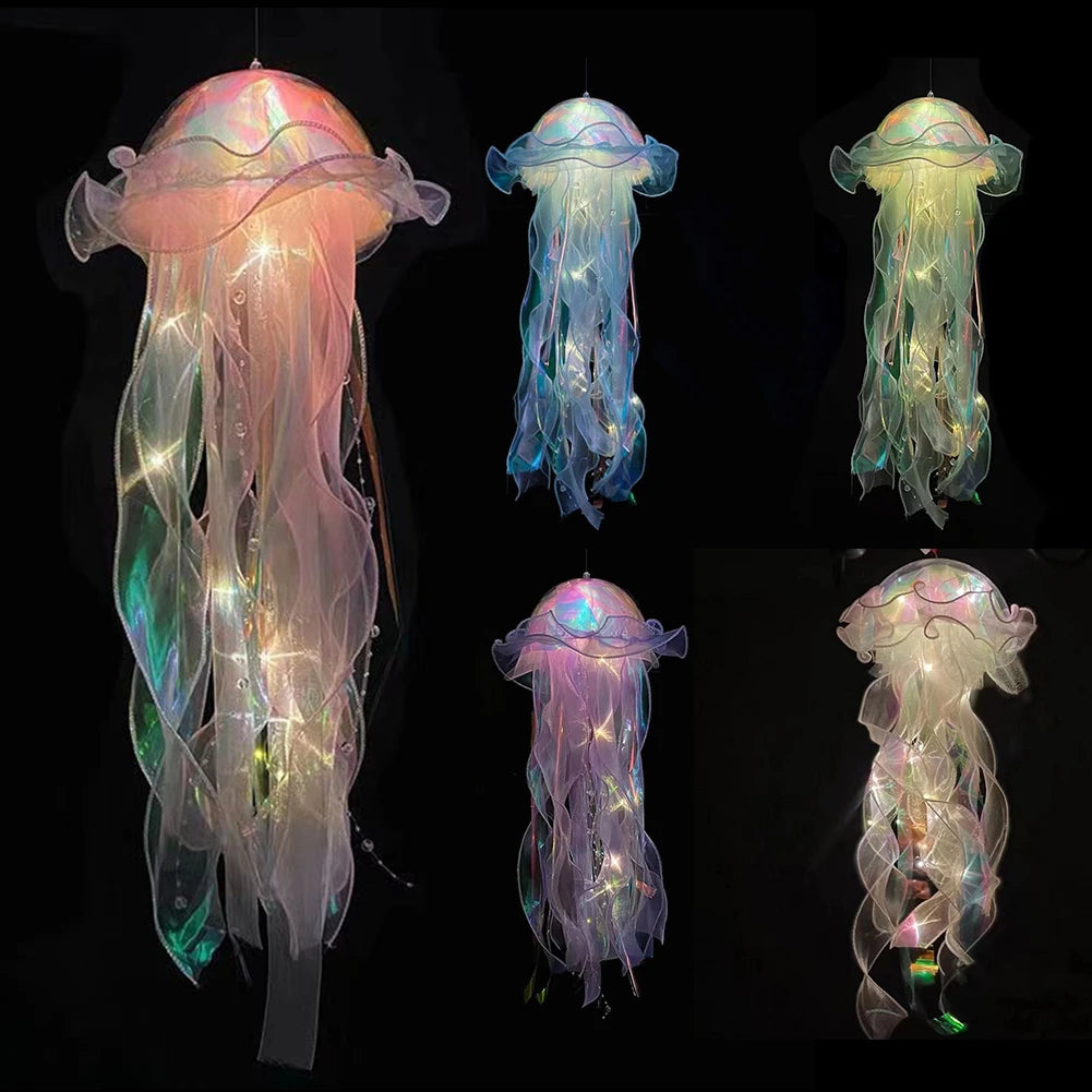Jellyfish Atmosphere Night Light Lantern Realistic