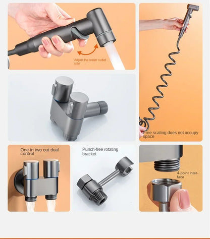 Bidet toilet sprayer set spray water bathroom handheld bidet sprayer