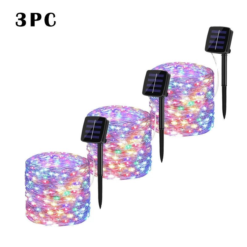 LED Solar Light Outdoor Garden Fairy String Light Led Twinkle
