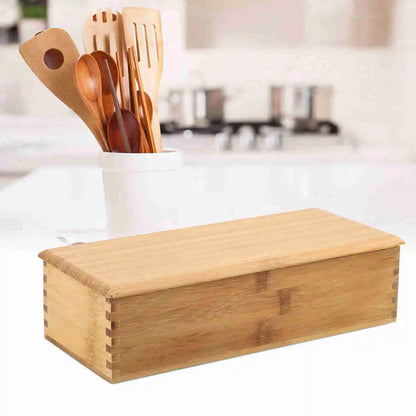 Japanese Chopsticks Bamboo Storage Box Container