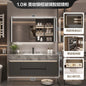 Paper Drawers Bathroom Cabinet Organizer Storage Mirror Accessories