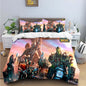 Hot Fashion 3D Game W-Warcraft Print Bedding Sets Bed Supplies