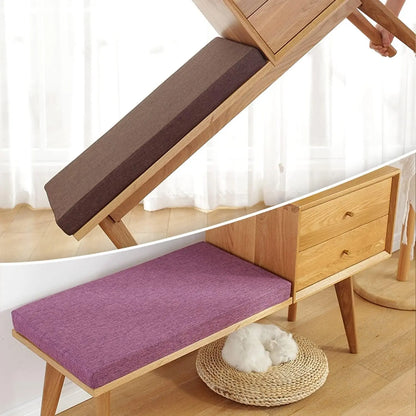 Custom Bench Cushions Chair Seat Sofa Pillow Bay Window Cushion Indoor Outdoor